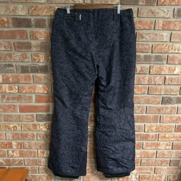 NWT O'Neill Women's Glamour Gray AOP Black Insulated All-Over Print Winter Pants - Picture 2 of 16